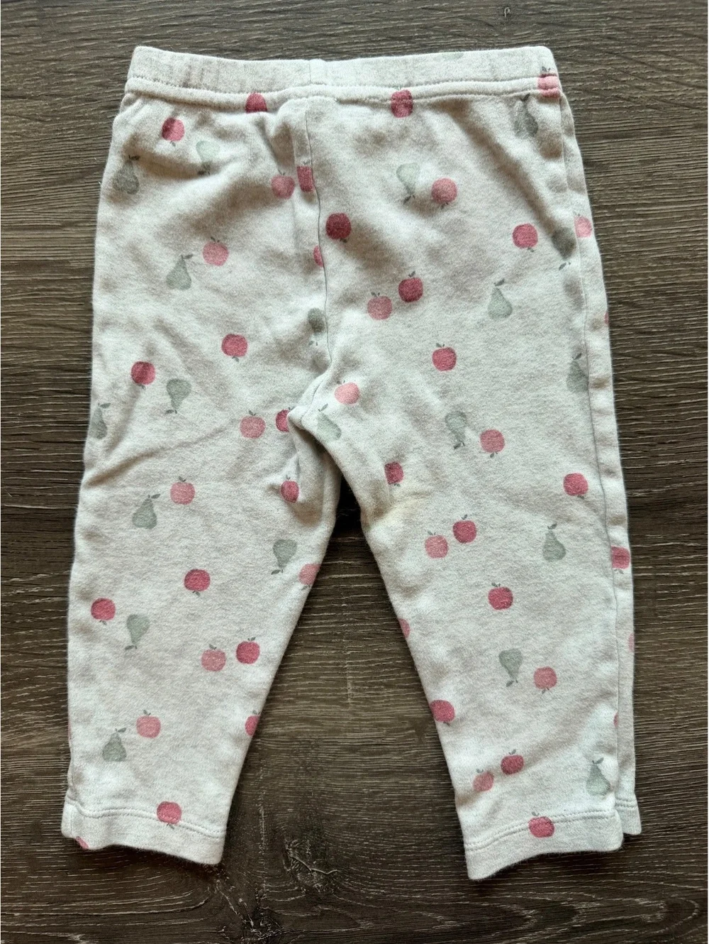 Child of Mine Carter’s 12M Apple & Pear Print Leggings Baby Pull-On Pants